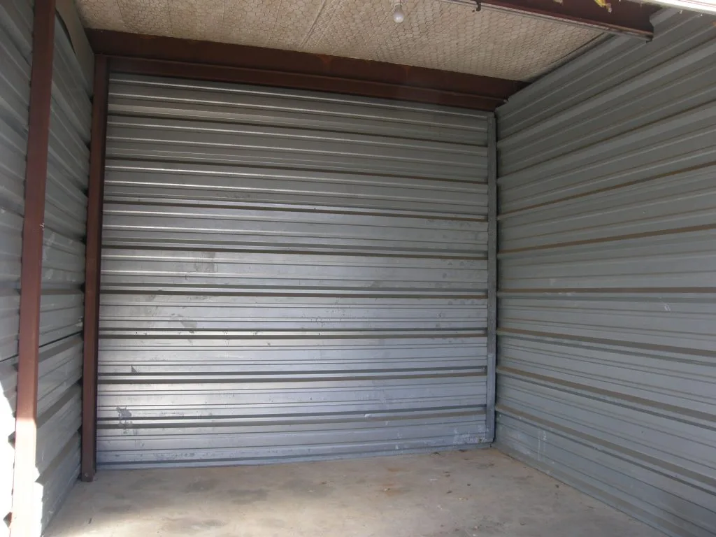 Interior hallway and storage units at Action Storage in Nacogdoches